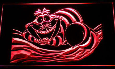 Cheshire Cat LED Neon Sign